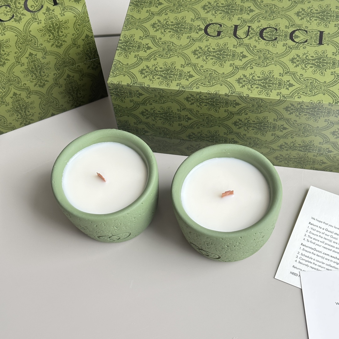 Gucci Aromatherapy Candles - Special and Comfortable Green 💚The - Lifestyle 7