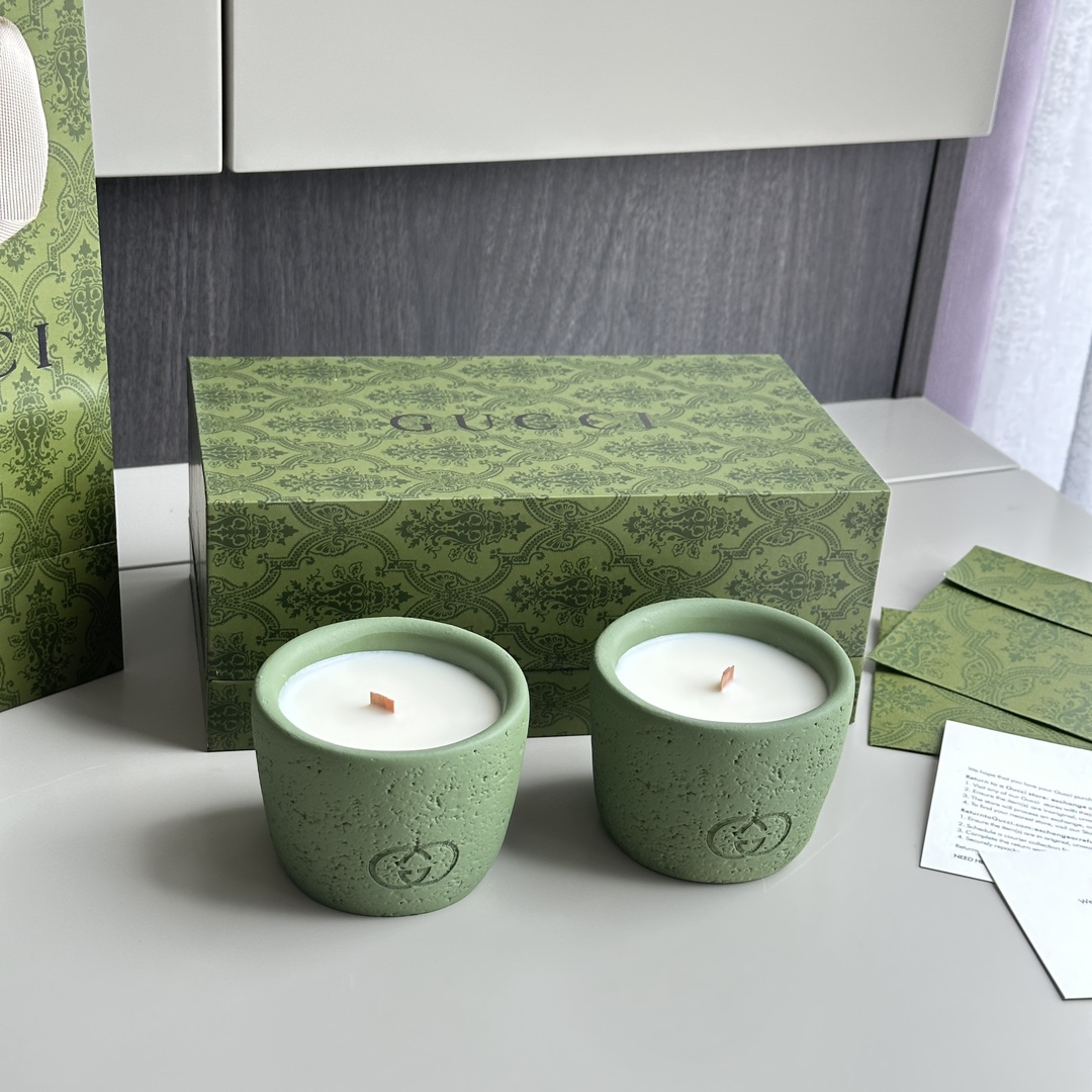 Gucci Aromatherapy Candles - Special and Comfortable Green 💚The - Lifestyle 5