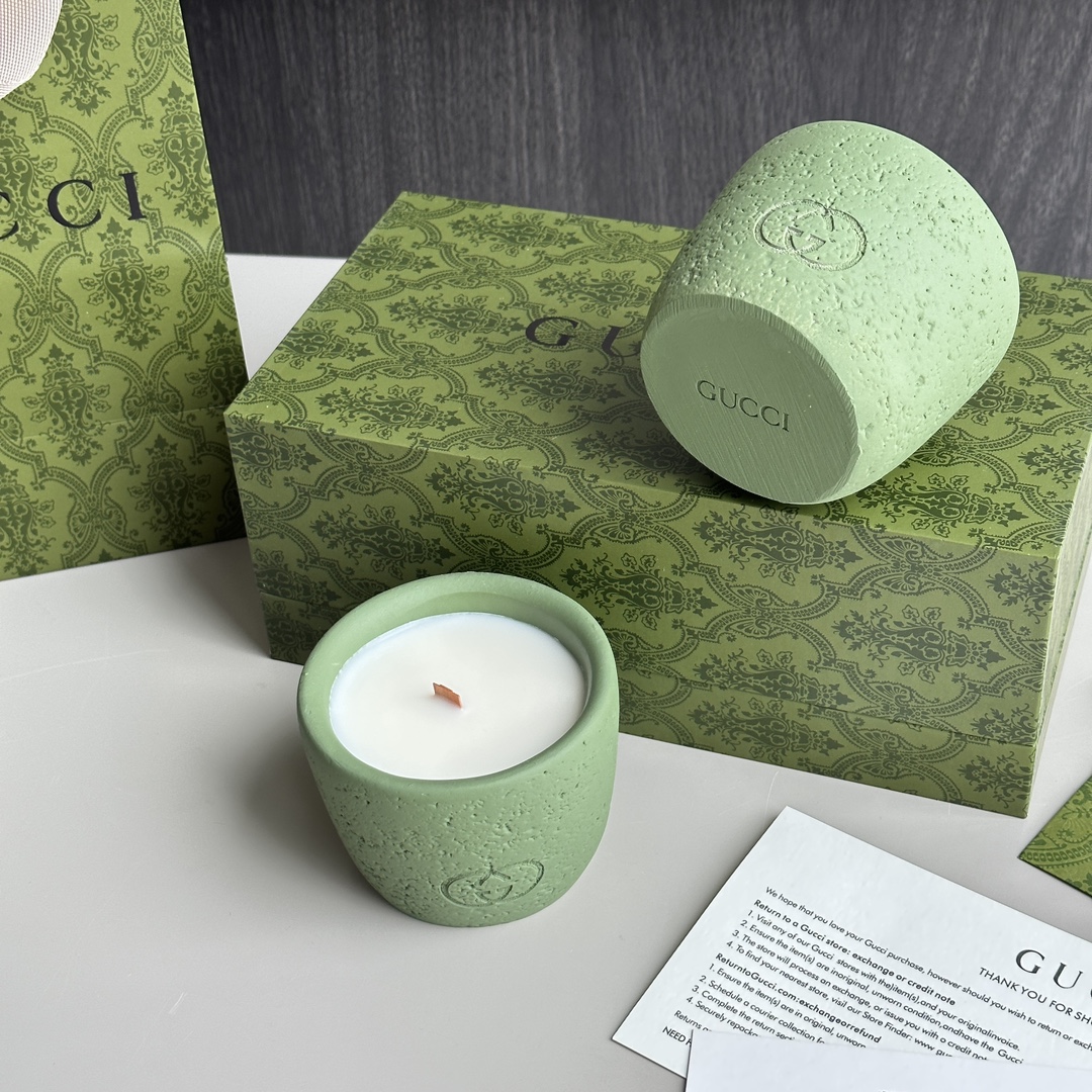 Gucci Aromatherapy Candles - Special and Comfortable Green 💚The - Lifestyle 6