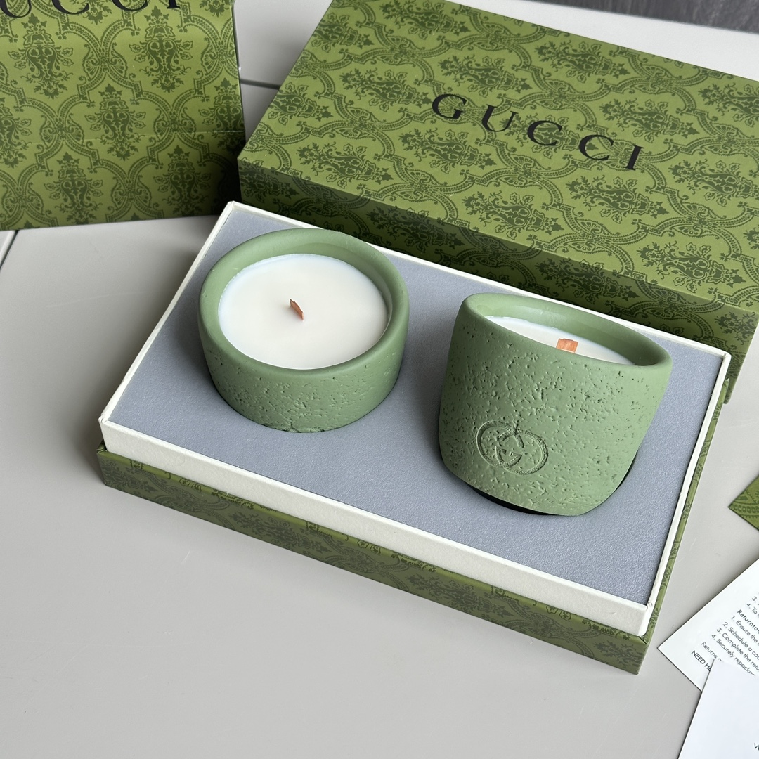 Gucci Aromatherapy Candles - Special and Comfortable Green 💚The - Lifestyle 4