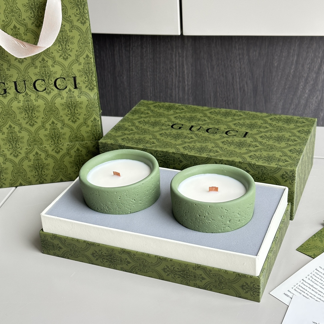 Gucci Aromatherapy Candles - Special and Comfortable Green 💚The - Lifestyle 3