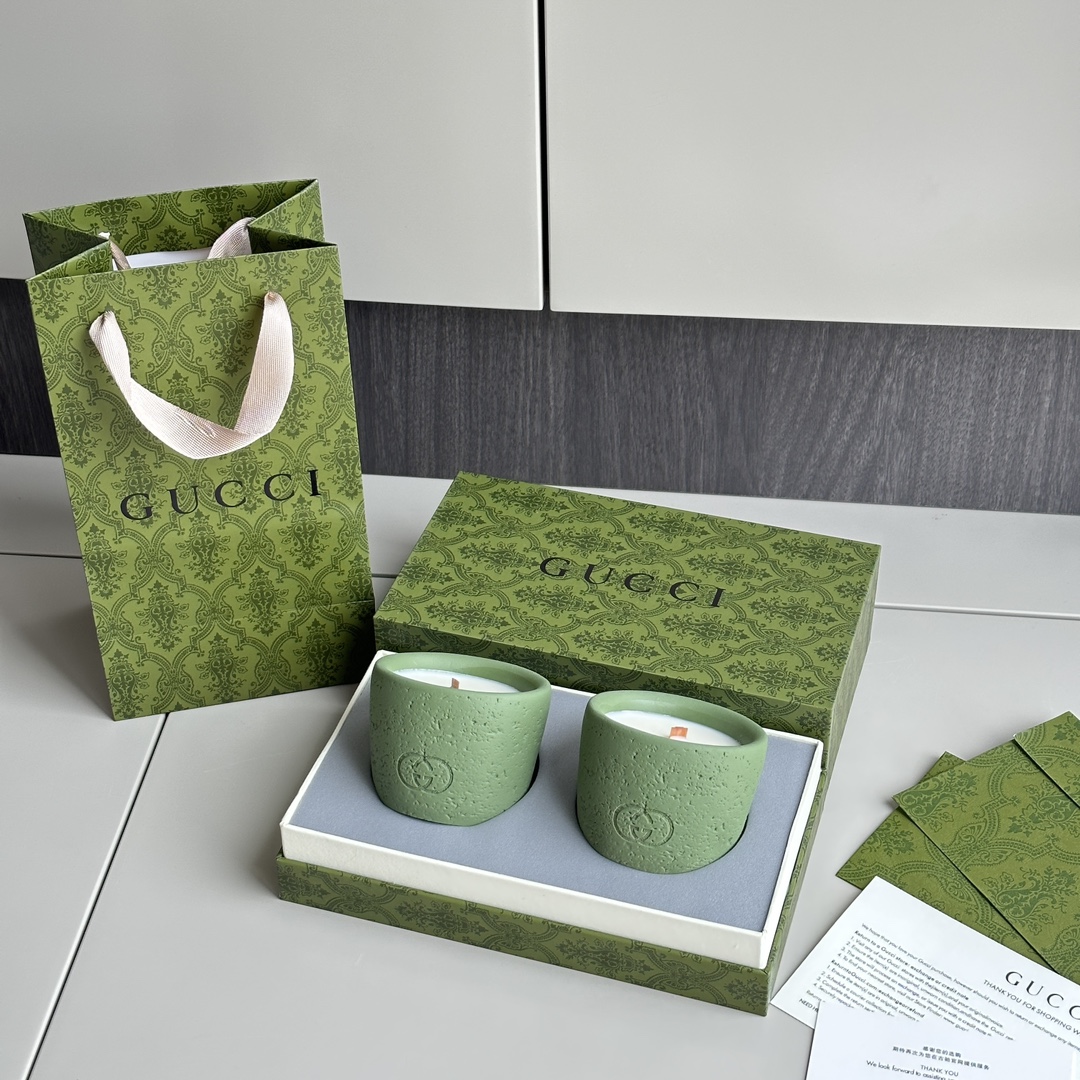 Gucci Aromatherapy Candles - Special and Comfortable Green 💚The - Lifestyle