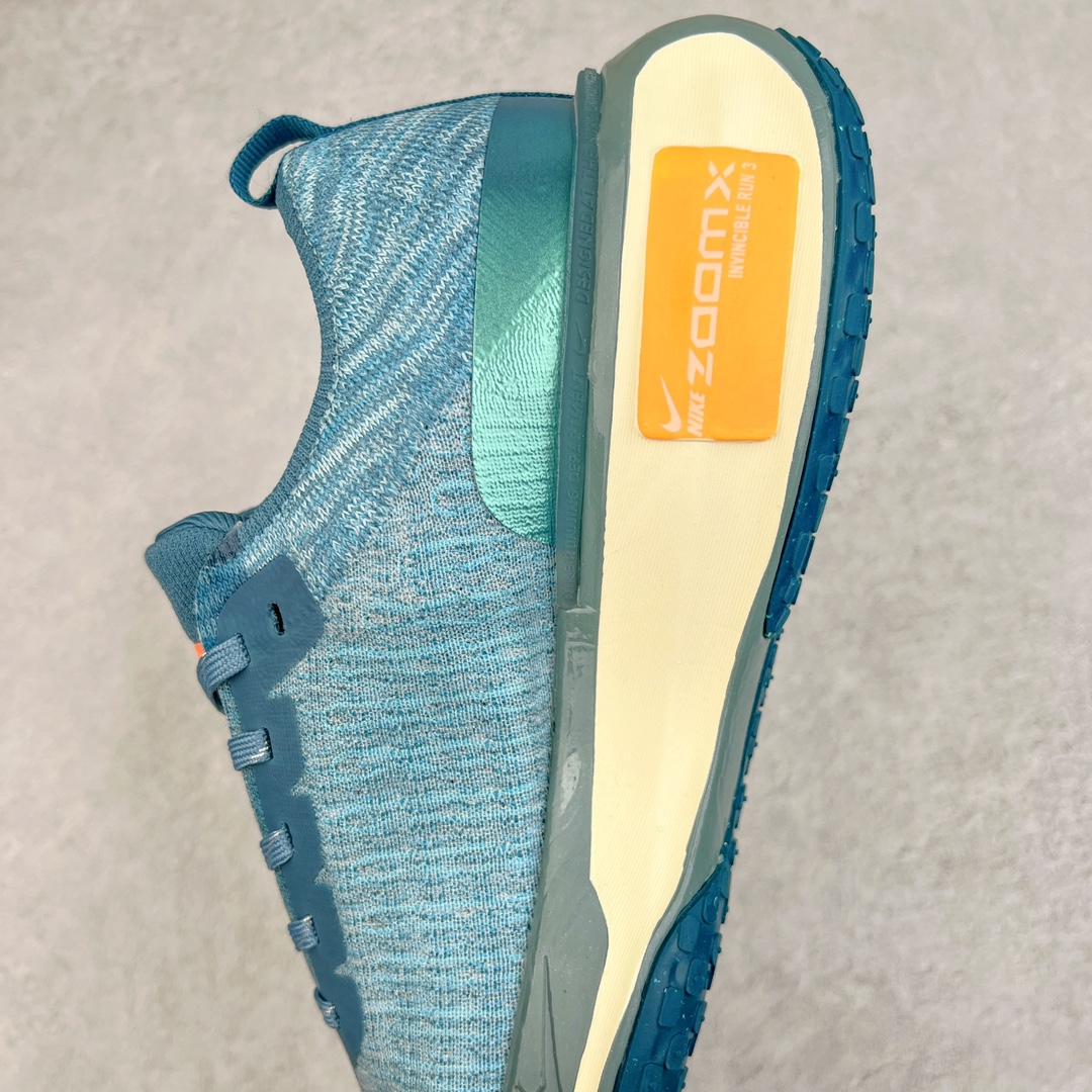 图片[7]-零售💰220 ＃福利特价‼NK ZoomX Invincible Run Flyknit FK3 不可战胜3代系列轻量飞织低帮休闲运动慢跑鞋 此鞋专为短跑运动员而生 是为 5 至 10 公里距离的赛事和训练打造 整体设计采用流线型的轻质工程网眼材质构成鞋面 并与其他 Running 旗舰鞋款同样搭载全脚掌 ZoomX 缓冲中底 搭配 Pebax 物料与橡胶外底 ZoomX StreakFly 首发配色以Prototype呈现 其灵感是来自开发期间的磨损测试 透过编号的标记与内侧的预期跑步距离突出研发过程 尺码：36 36.5 37.5 38 38.5 39 40 40.5 41 42 42.5 43 44 44.5 45 编码：Sby2936020-运动鞋