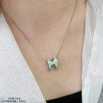 Hermes Jewelry Necklaces & Pendants Green Light