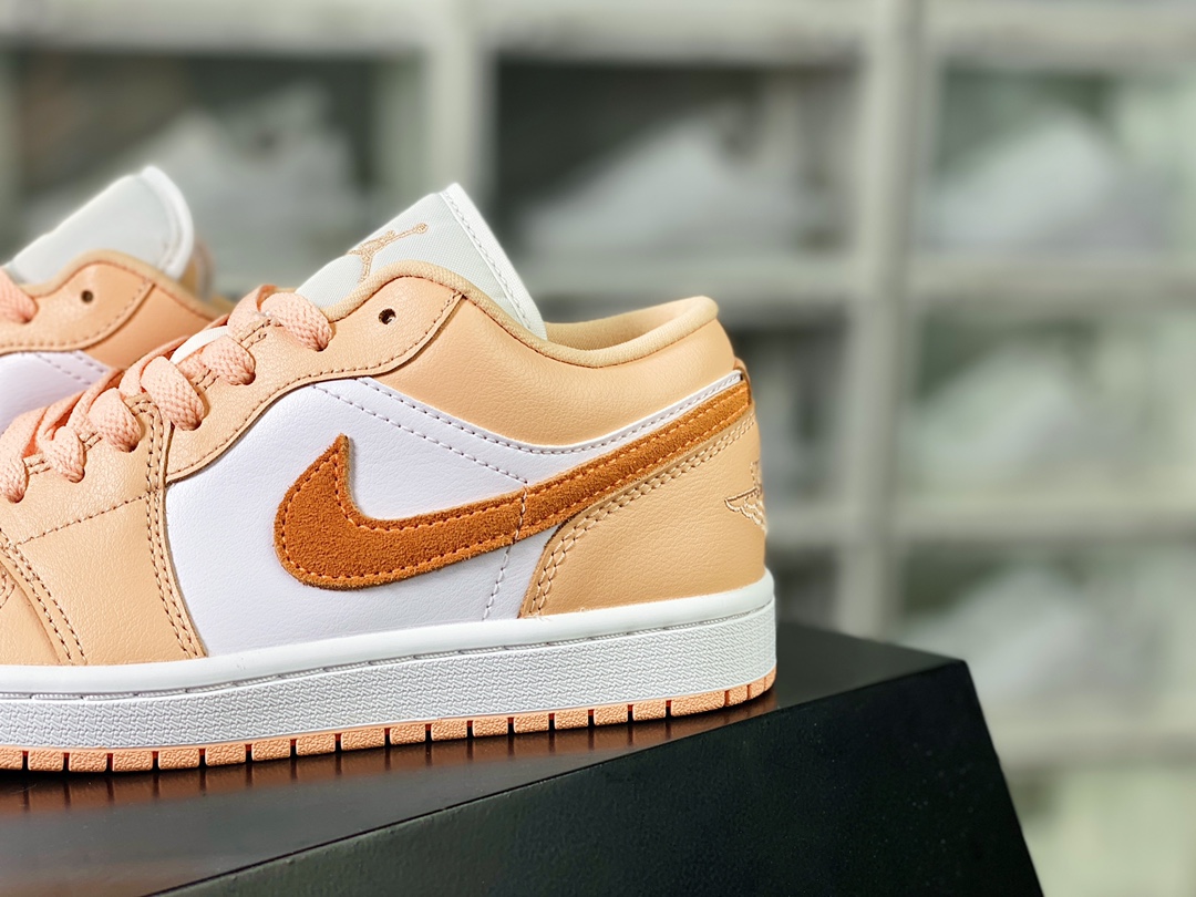 220 Wmns Air Jordan 1 Low SE”Sunset Haze”AJ1乔丹一代低帮篮球鞋“日落橙白”DC0774-801