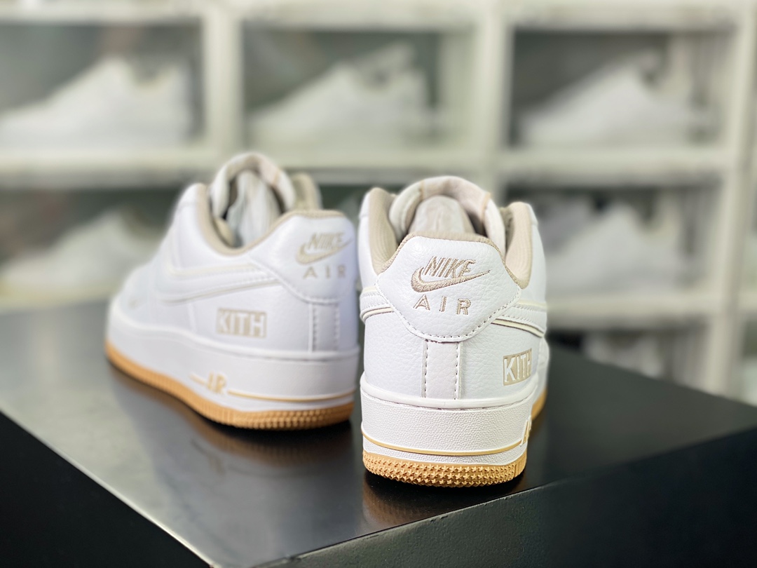 Air Force 1 '07 Low”White/Khaki” Air Force One low-top sneakers ”Joint white light khaki hook” KT1659-008