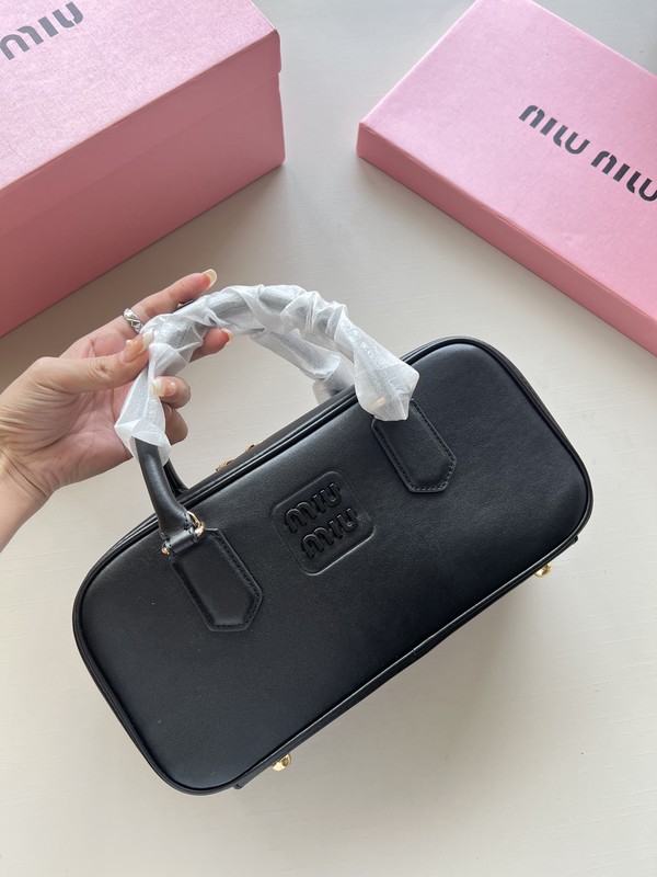 Best Luxury Replica MiuMiu Bags Handbags Briefcase Calfskin Cowhide