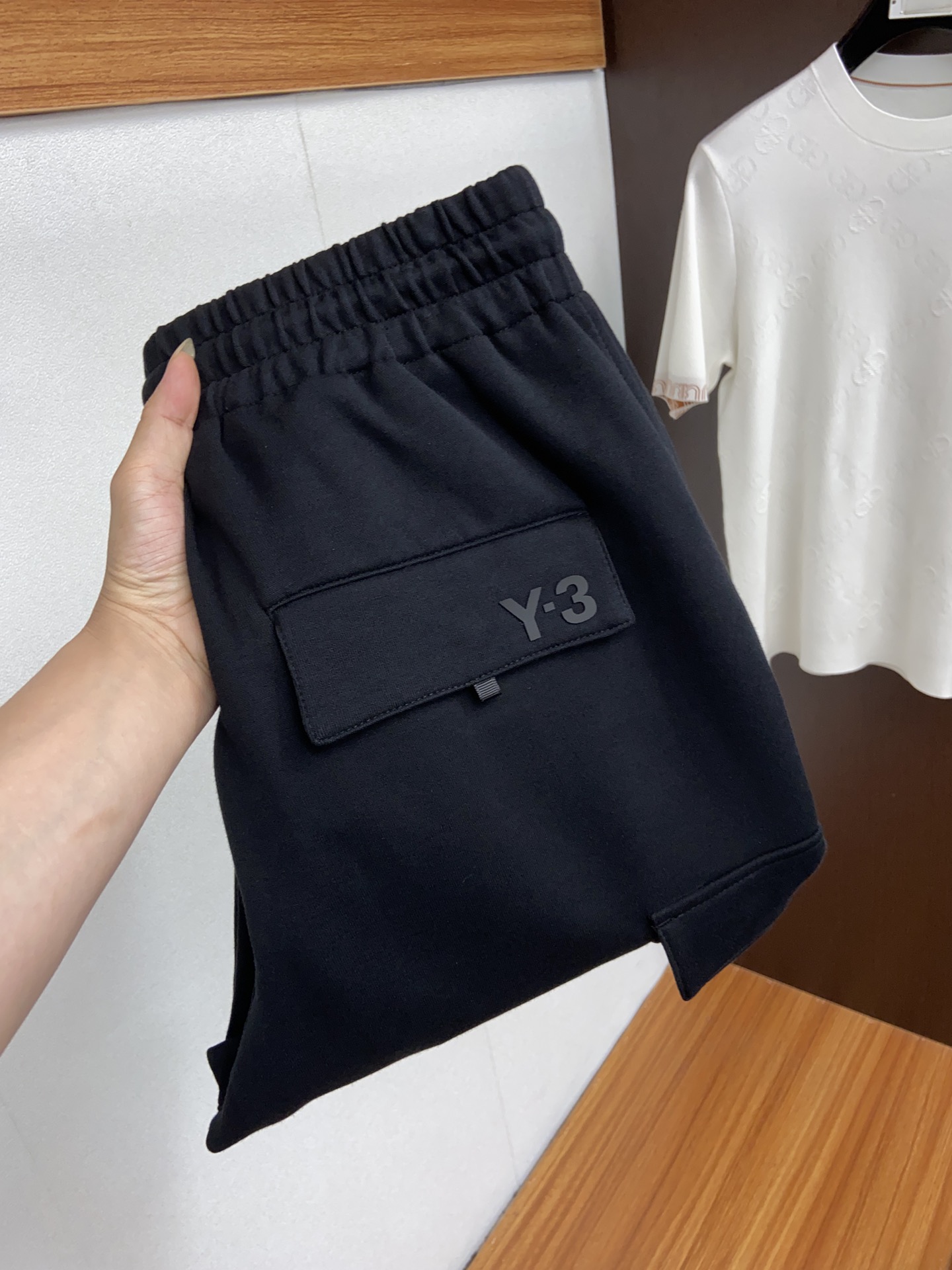 Y-3专柜新品同步上市原单订制高品质时尚休闲裤超级百搭款独家定制-进口高端纯棉双面料手感细腻柔软贴身舒适