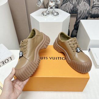 Louis Vuitton Casual Shoes Rubber Sheepskin Fall Collection Vintage Casual
