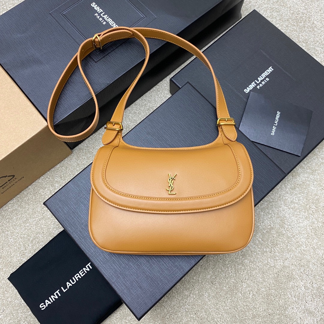 Shop the Best High Authentic Quality Replica
 Yves Saint Laurent Crossbody & Shoulder Bags Saddle Bags Brown