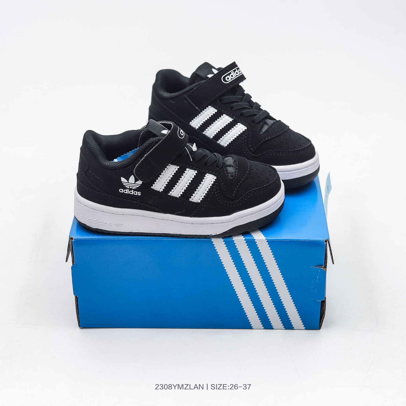 图片[9]-新货出 阿迪达斯Adidas Forum LOW休闲低帮童鞋复古百搭休闲板鞋 尺码：26 27 28 29 30 31 32 33 34 35 36 37-选品中心