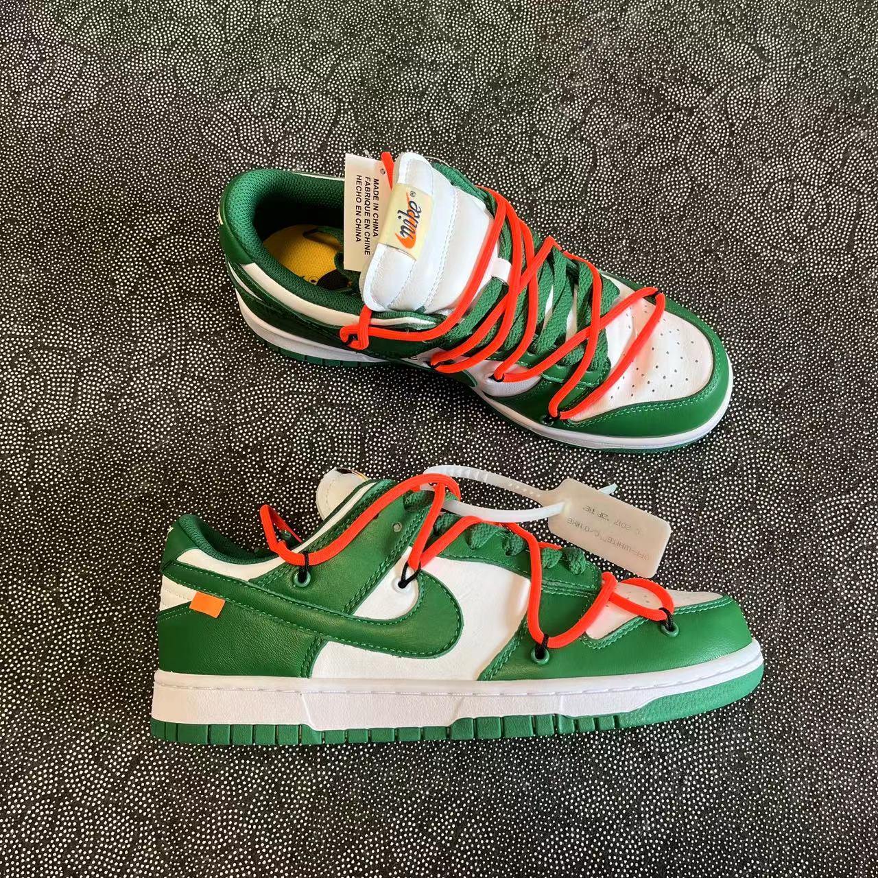 ? Nike OW Dunk 联名 白绿配色?