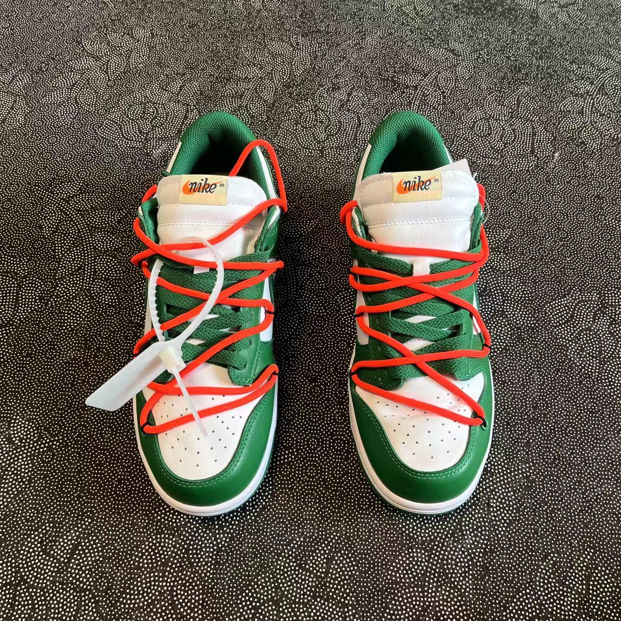 ? Nike OW Dunk 联名 白绿配色?