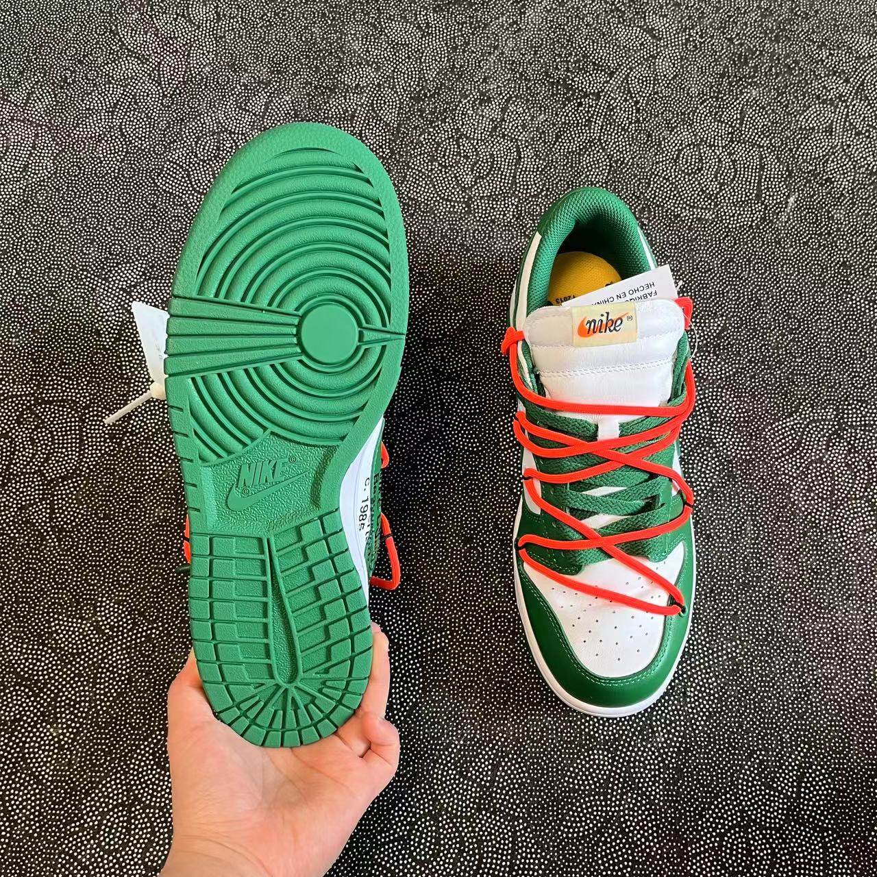 ? Nike OW Dunk 联名 白绿配色?