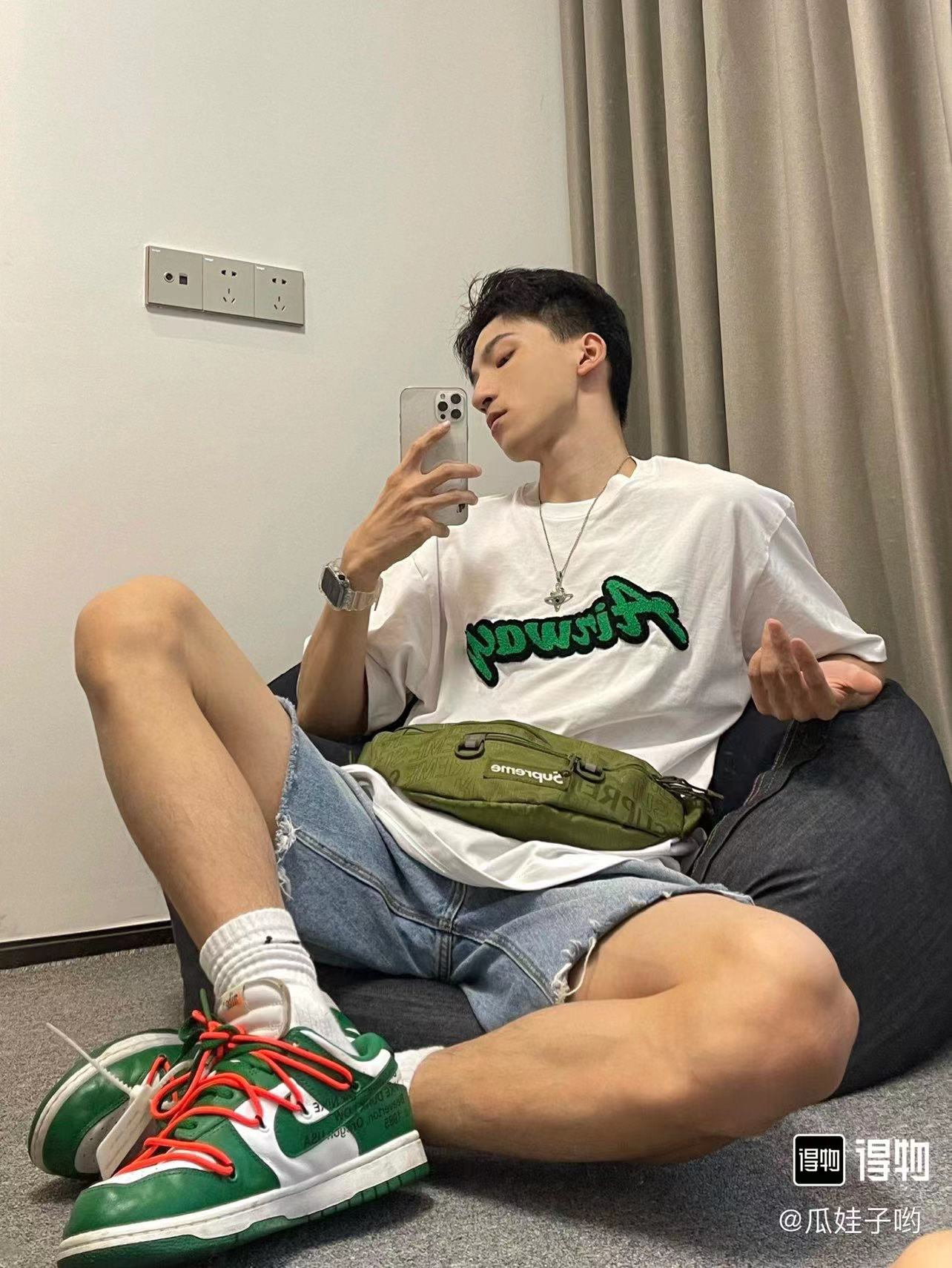 ? Nike OW Dunk 联名 白绿配色?