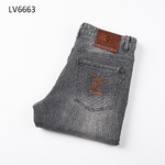 Louis Vuitton Clothing Jeans Replicas Buy Special
 Grey Fall/Winter Collection Fashion