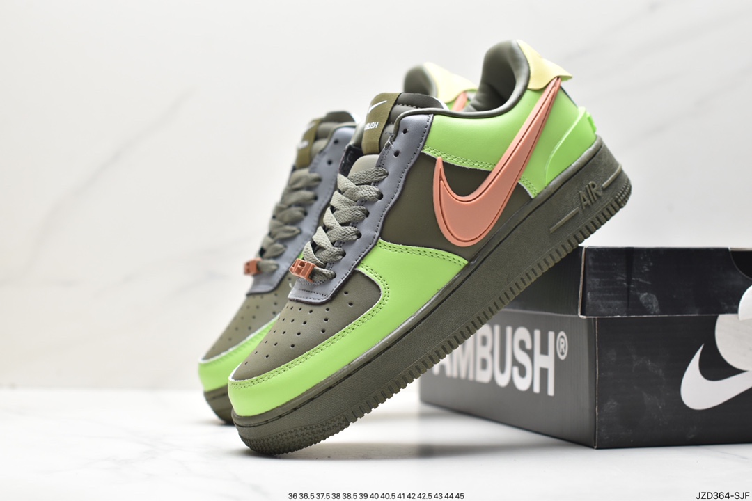 Ambush x Nk Air Force 1'07 Low ”Phantom” Joint Air Force One Low-top Casual Sneakers DV3464-101