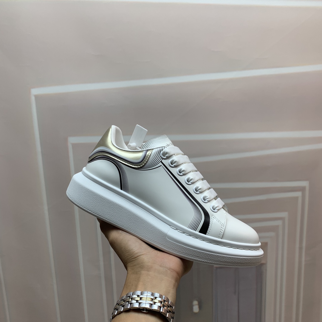 Professional McQueen fábrica. Versión superior. Modelos de pareja: 310Alexander McQueen versión alta