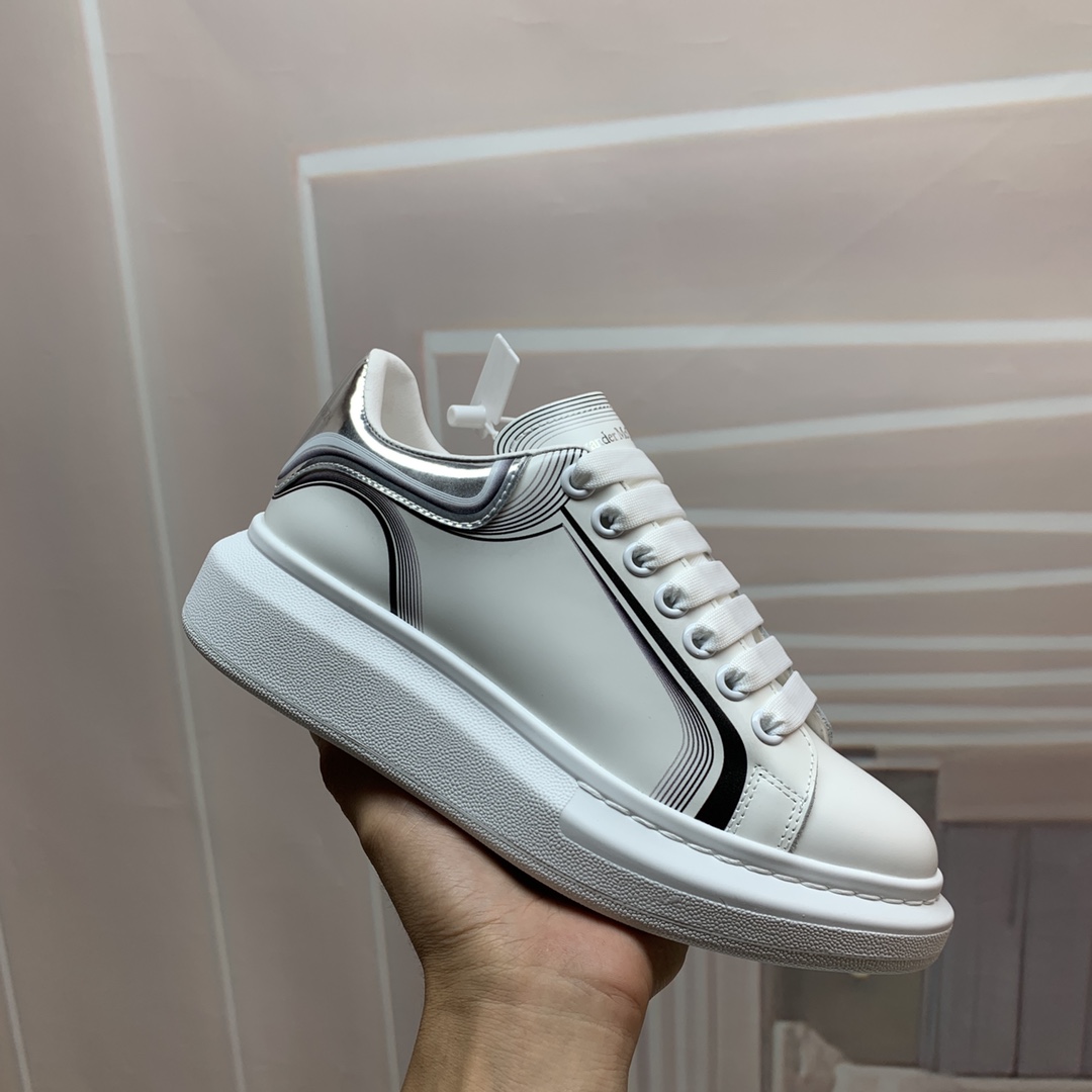 Professional McQueen fábrica. Versión superior. Modelos de pareja: 310Alexander McQueen versión alta