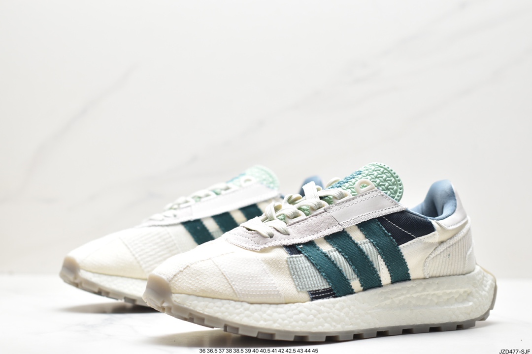 adidas Racing E5 Boost Prototype Speed ??Lightweight Retro Series GY1132