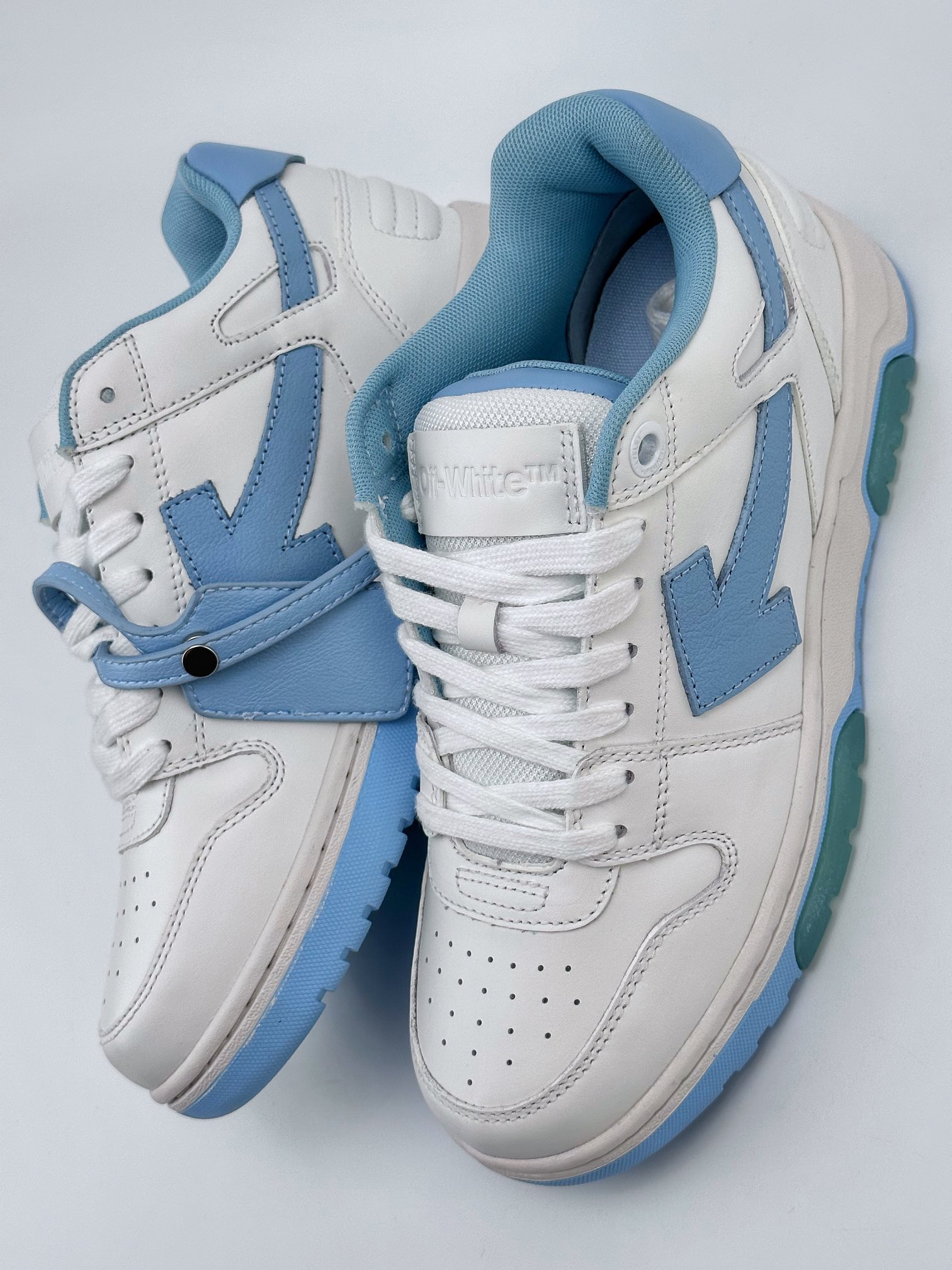 OFF- WHITE Out of Office Daytime Blue OMIA189C99LEA0010145