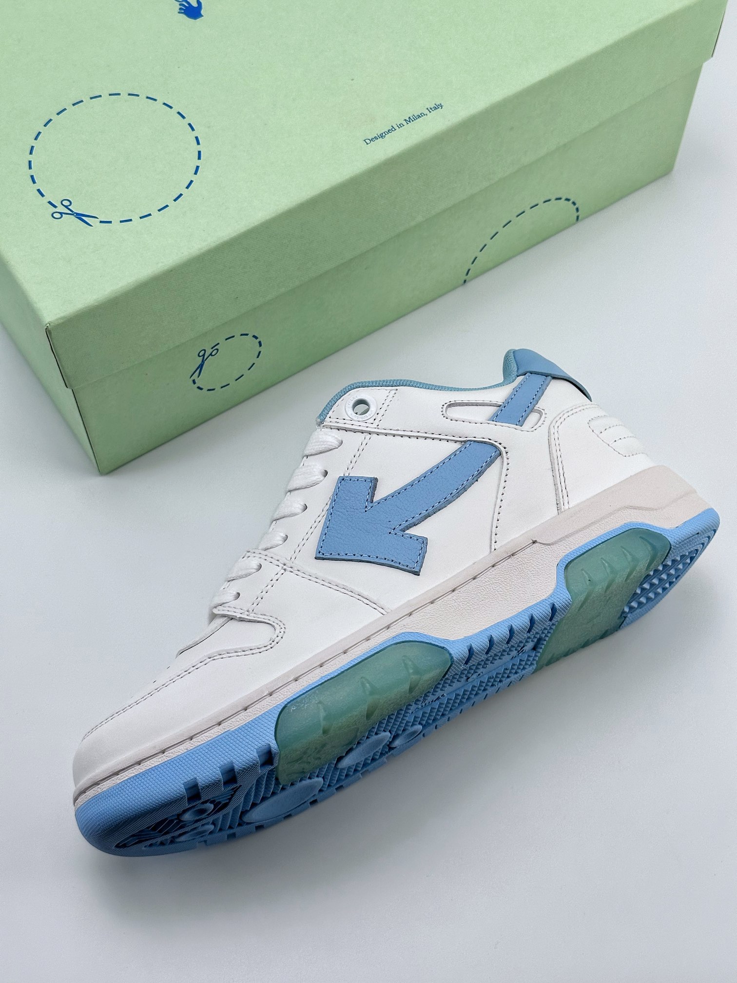 OFF- WHITE Out of Office Daytime Blue OMIA189C99LEA0010145