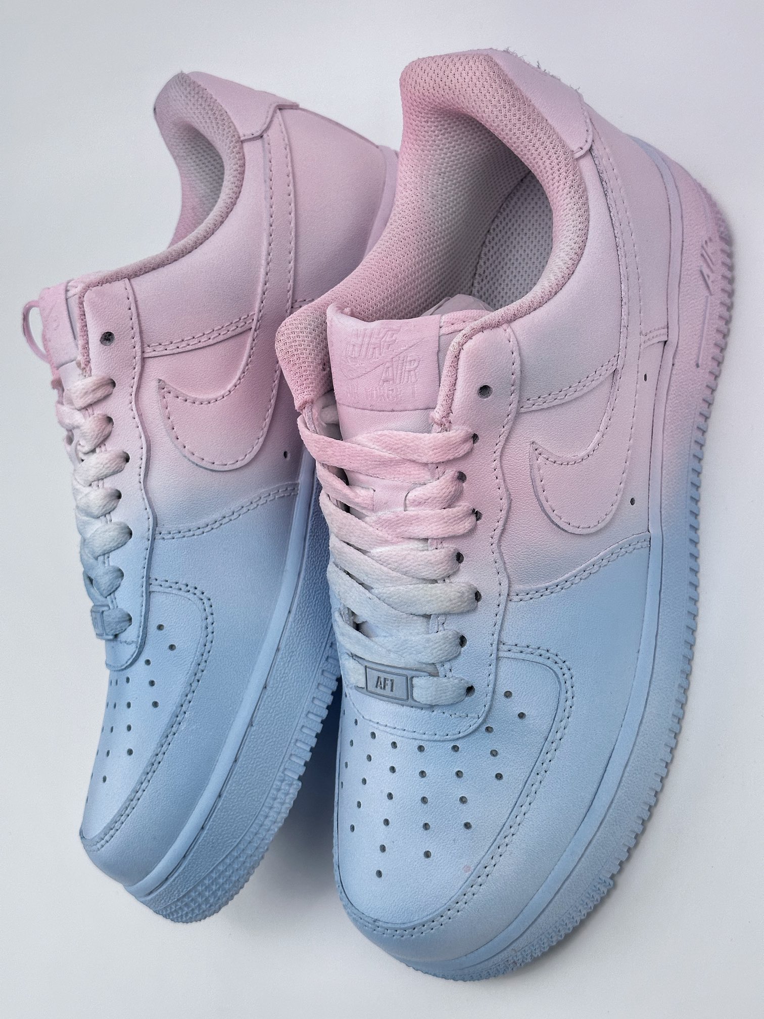 240 Nike Air Force 1 Low 07 蓝粉渐变 QX2023-707