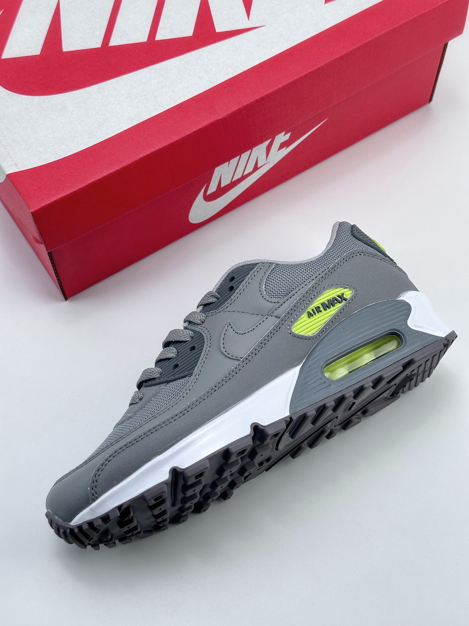 Nike Air Max 90 (Men's Shoes) Retro Wear-resistant Low-top Running Shoes DJ6881-002