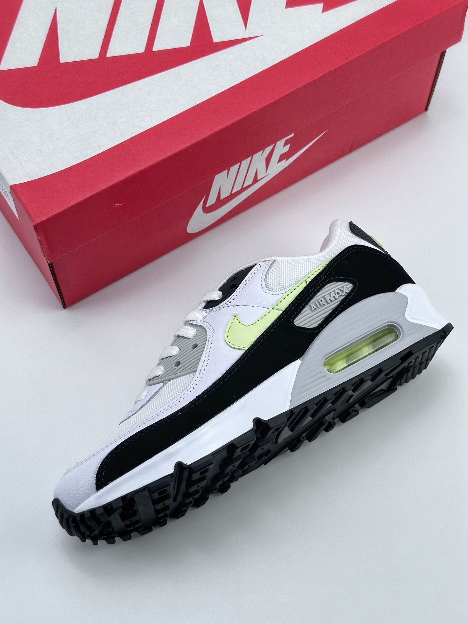 Nike Air Max 90 (Men's Shoes) Retro Wear-resistant Low-top Running Shoes CZ1846-100