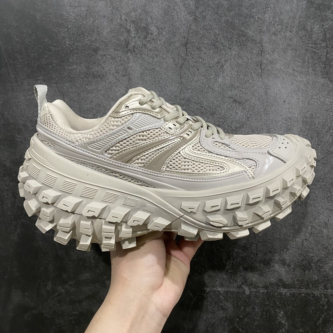 550 【VG纯原】Balenciaga 巴黎世家 Defender 复古老爹鞋轮胎鞋灰色