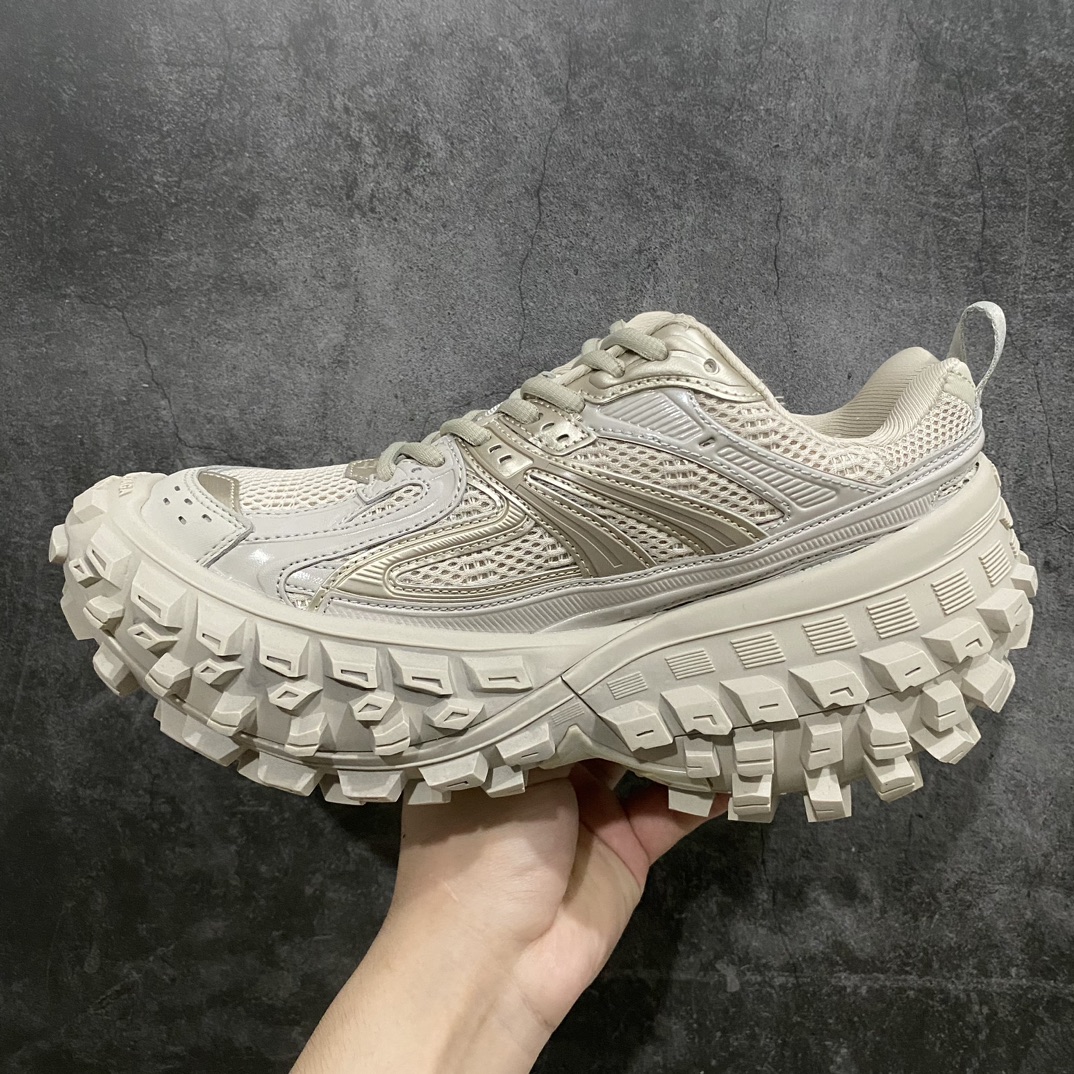 550 【VG纯原】Balenciaga 巴黎世家 Defender 复古老爹鞋轮胎鞋灰色