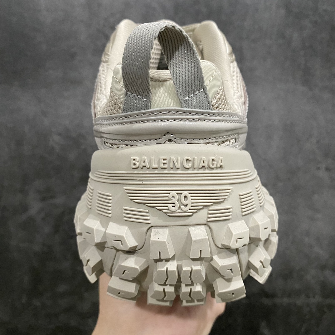 550 【VG纯原】Balenciaga 巴黎世家 Defender 复古老爹鞋轮胎鞋灰色