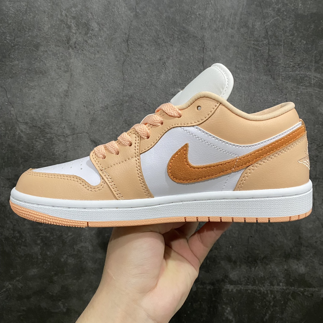 [DT Pure Original] Air Jordan AJ1 Low Low-top Citrus Pink DC0774-801