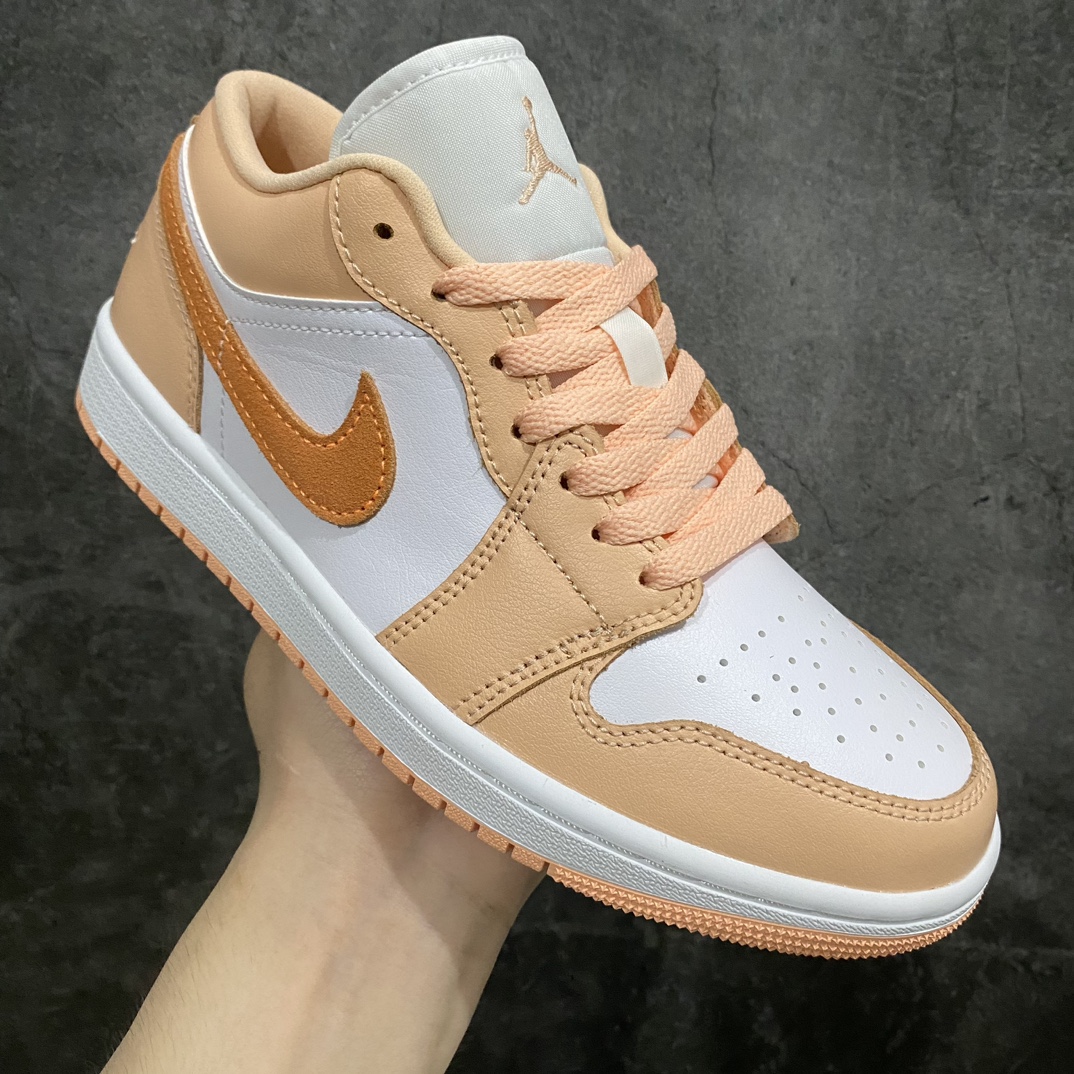 [DT Pure Original] Air Jordan AJ1 Low Low-top Citrus Pink DC0774-801