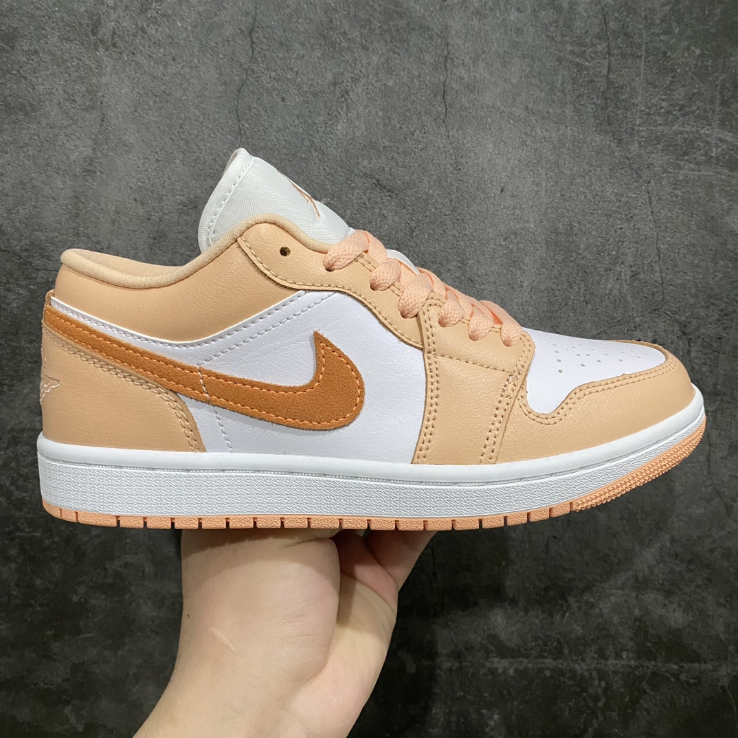 [DT Pure Original] Air Jordan AJ1 Low Low-top Citrus Pink DC0774-801