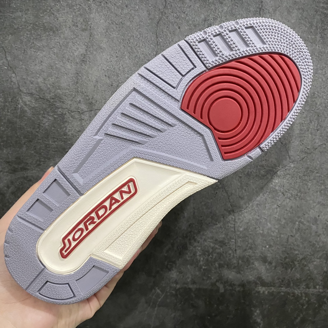 [Customized version] Off White x Air Jordan 3 OW x AJ3 Beige Hook DH7139-123