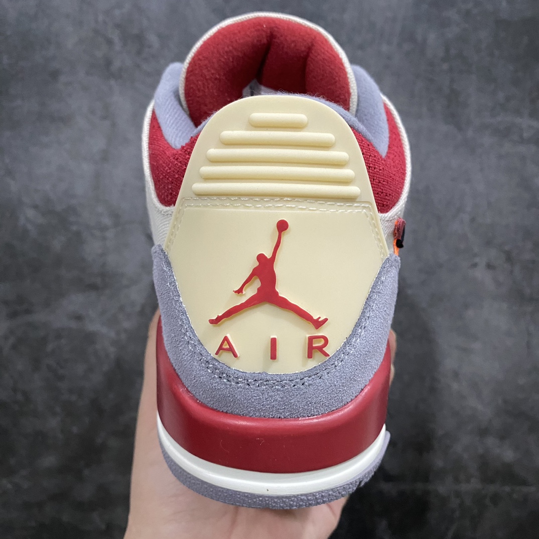 [Customized version] Off White x Air Jordan 3 OW x AJ3 Beige Hook DH7139-123