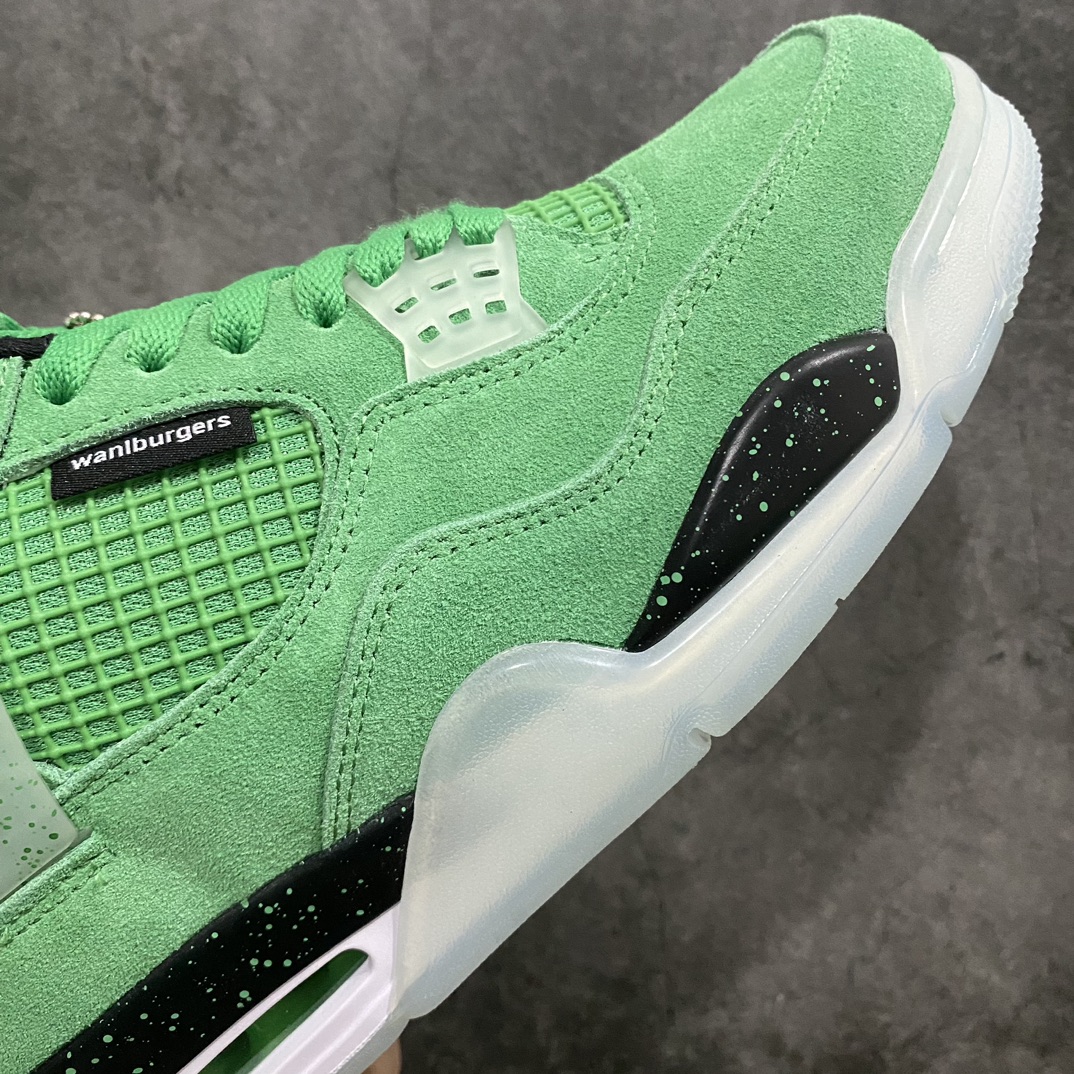 [PB Version] Air Jordan AJ4 Retro PE Mark Wahlberg Forgiveness Green AJ4-904284