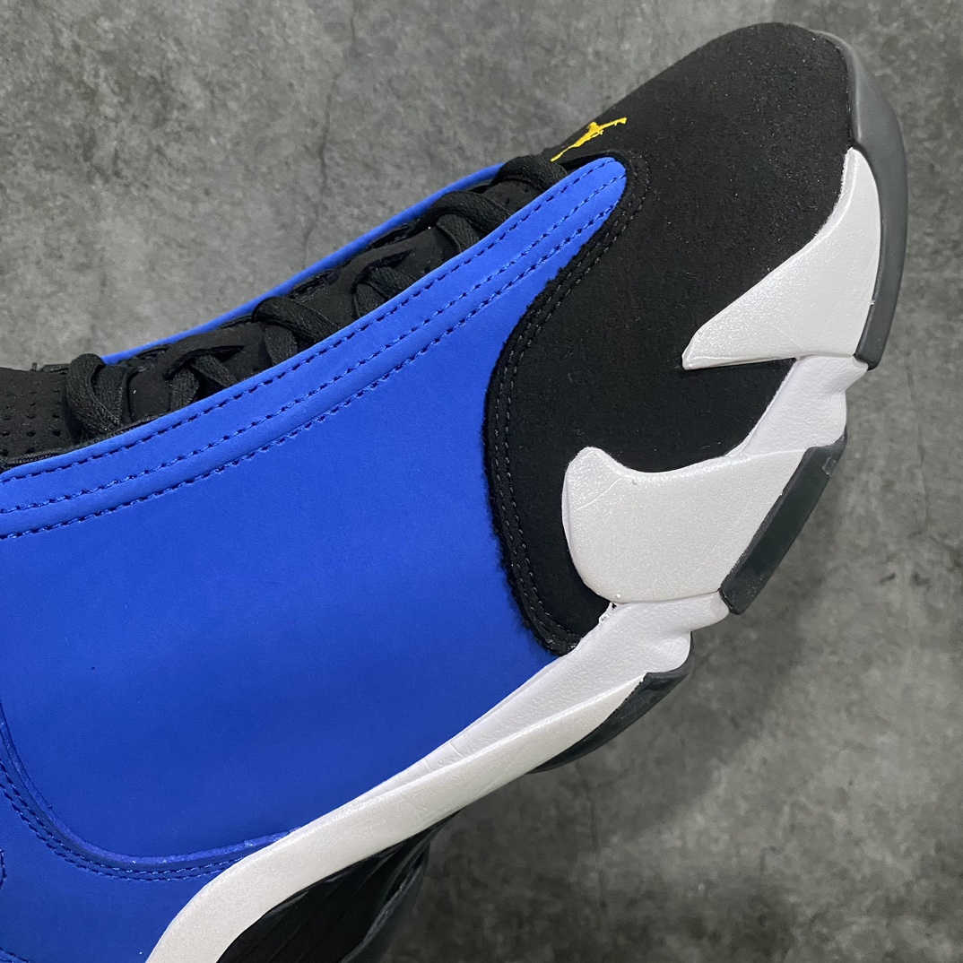 [Foreign trade special edition] Air Jordan AJ14 Laney High School Black Blue 487471-407