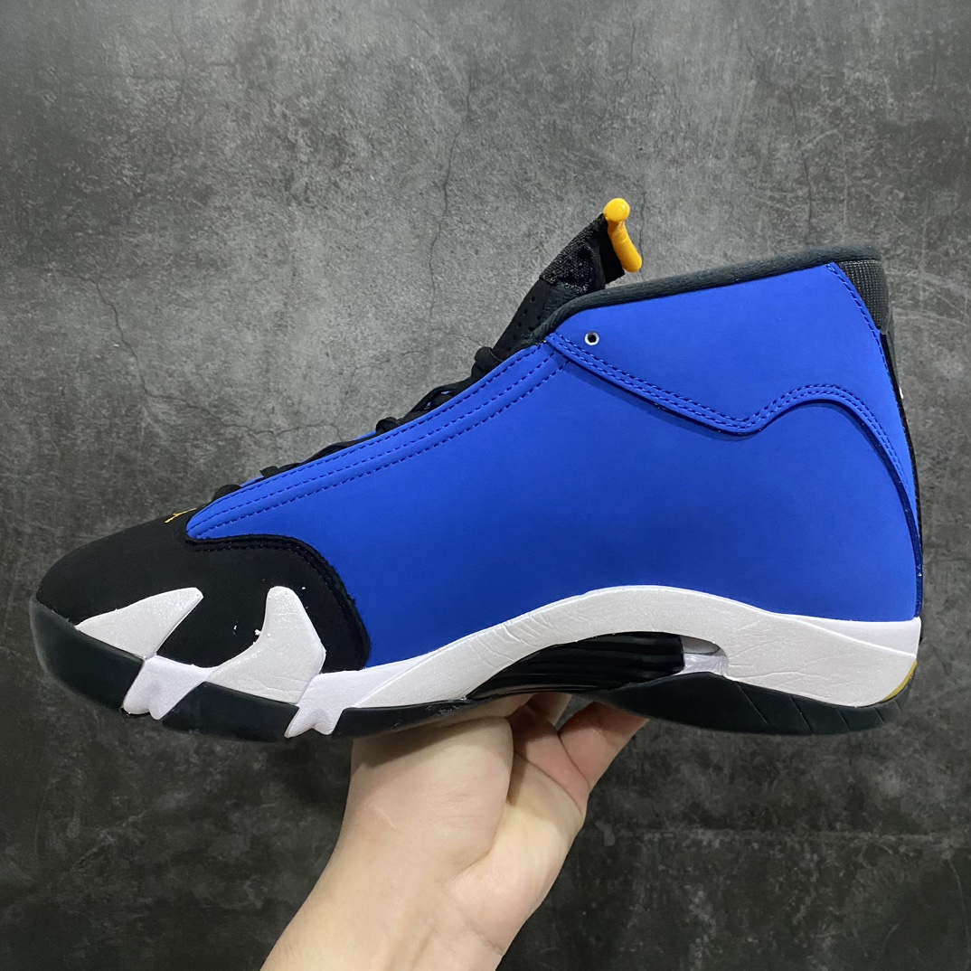 [Foreign trade special edition] Air Jordan AJ14 Laney High School Black Blue 487471-407