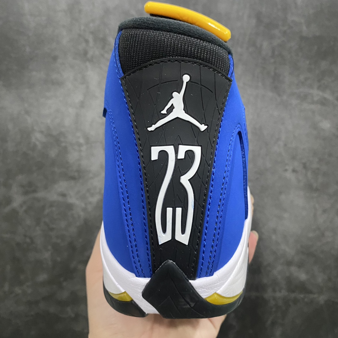 [Foreign trade special edition] Air Jordan AJ14 Laney High School Black Blue 487471-407