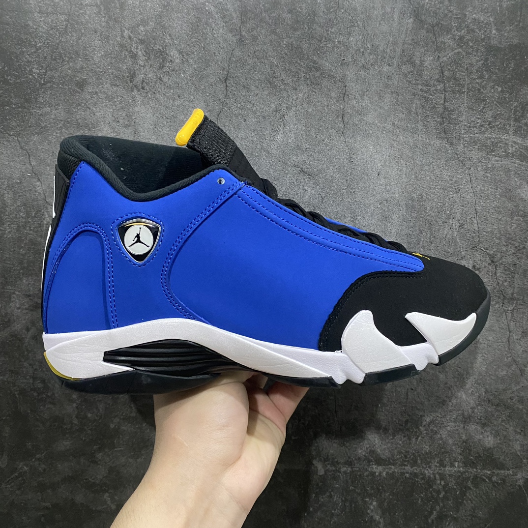 [Foreign trade special edition] Air Jordan AJ14 Laney High School Black Blue 487471-407