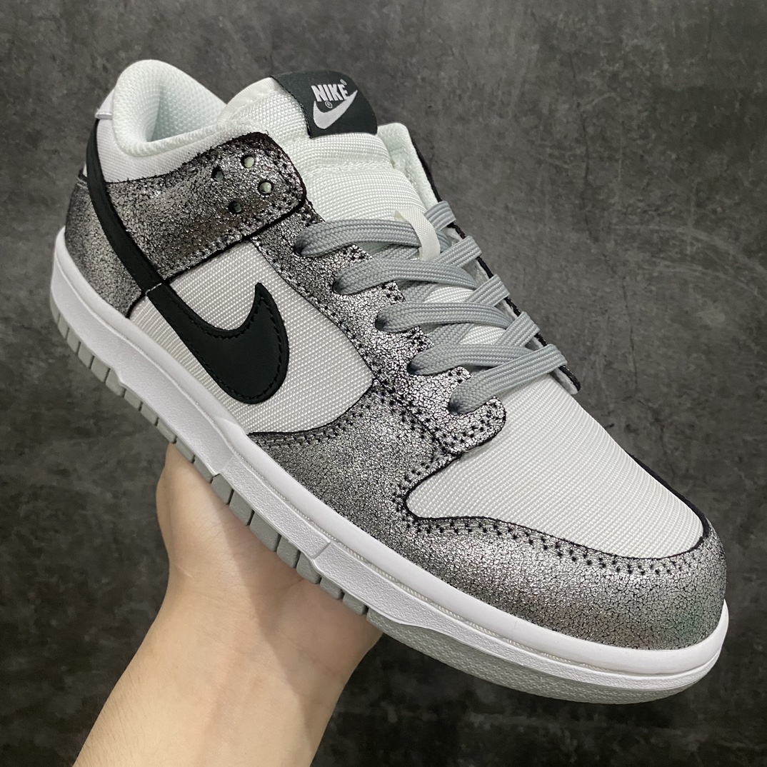 [Pure original Y version] Dunk Low Retro Golden Gals Leonard white silver black hook DO5882-001