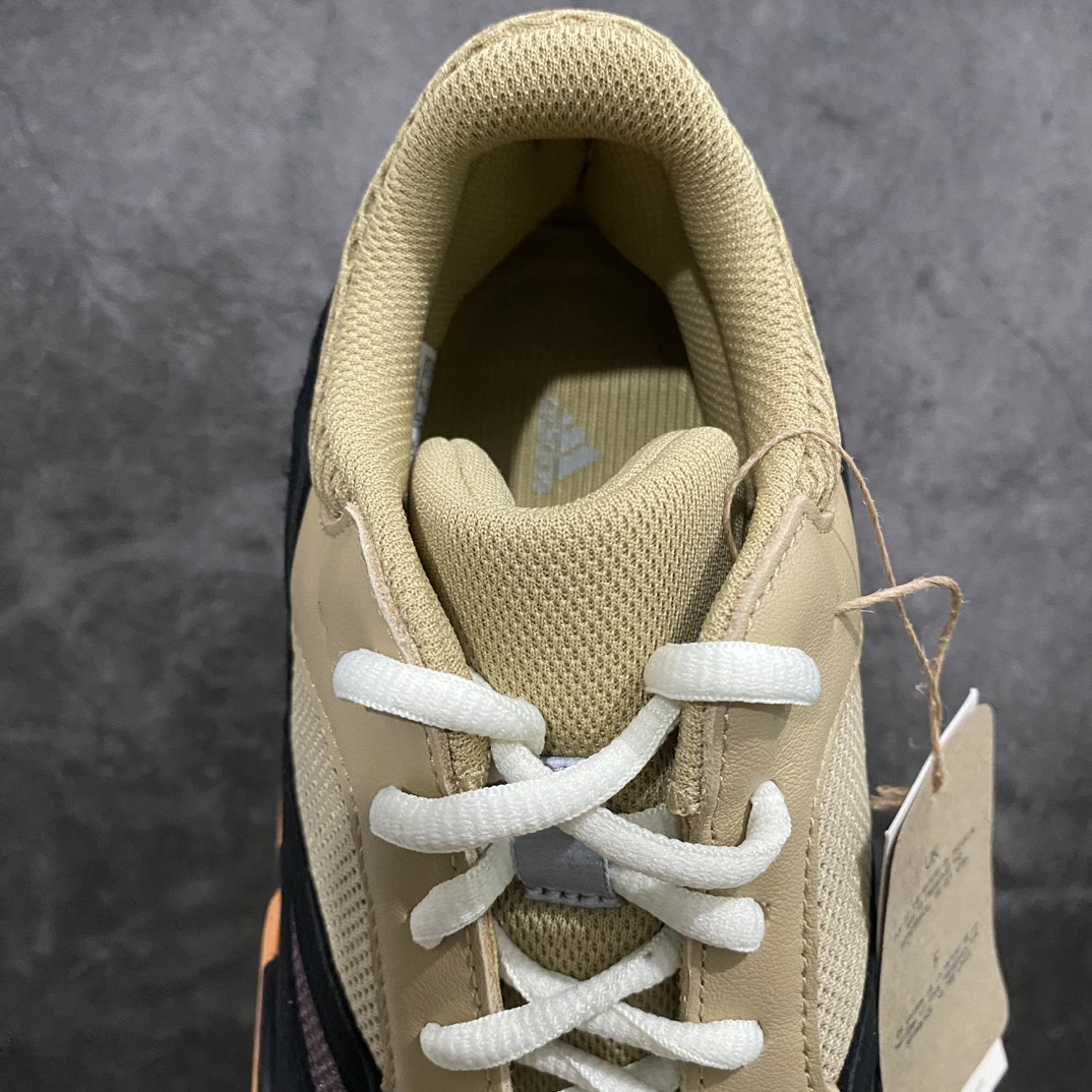 [LW version] Yeezy 700 Enflame Amber brown, yellow and black burning amber GW0297