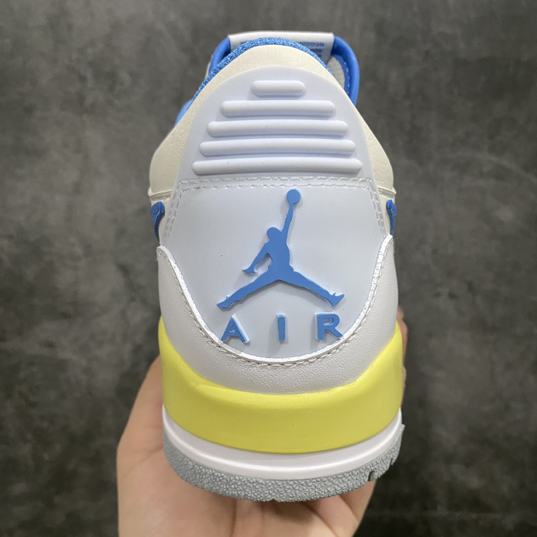 [Little Green X Edition] Air Jordan Legacy AJ312 Low-top White and Blue FJ7223-141