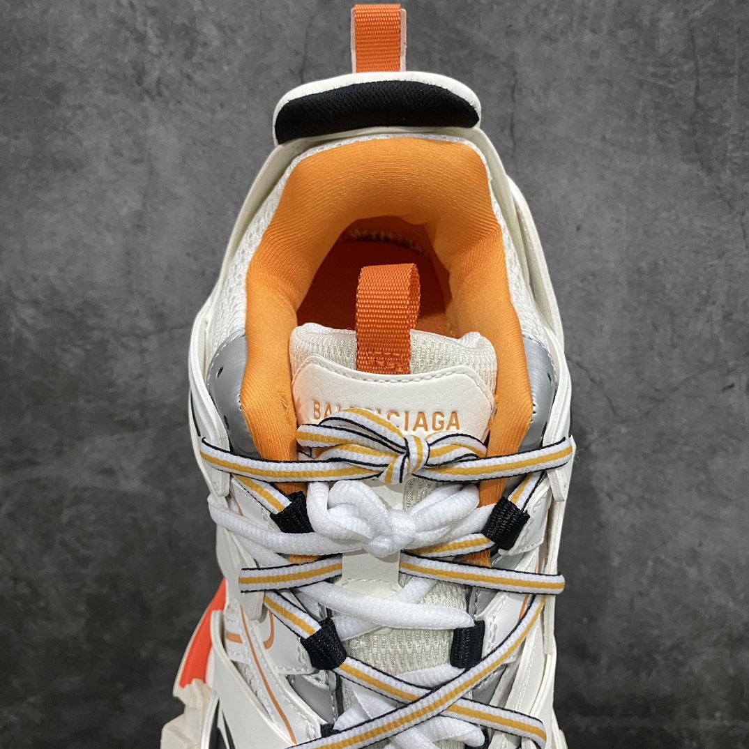 [M New Version] The strongest version of Balenciaga Track 3.0 in white and orange