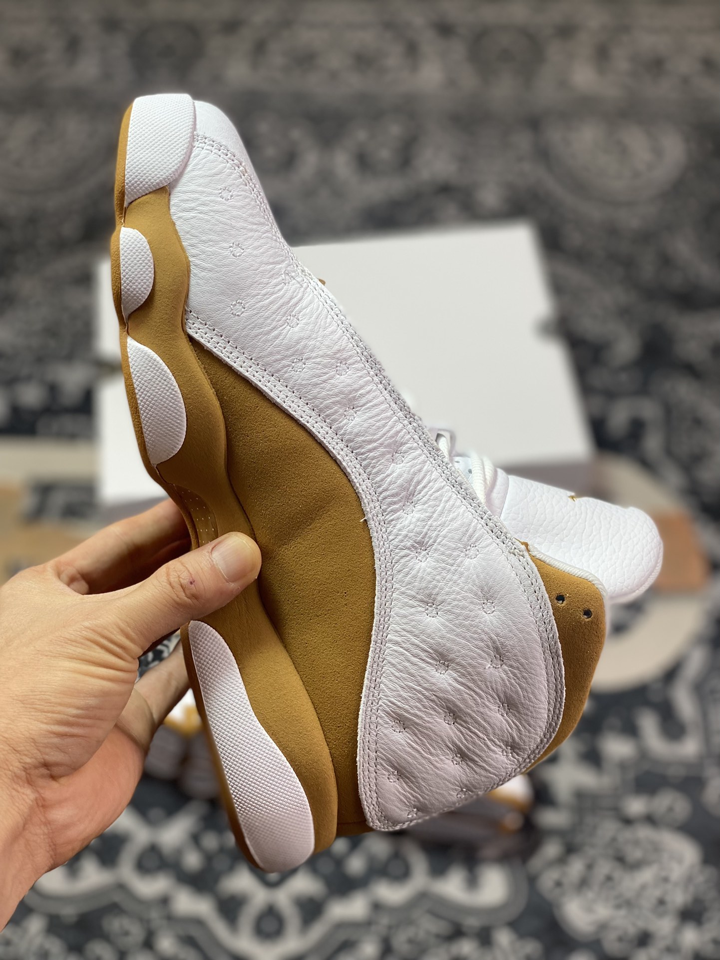 Air Jordan 13 Retro ”Wheat” AJ13 Joe 13 White Brown Wheat 414571-171