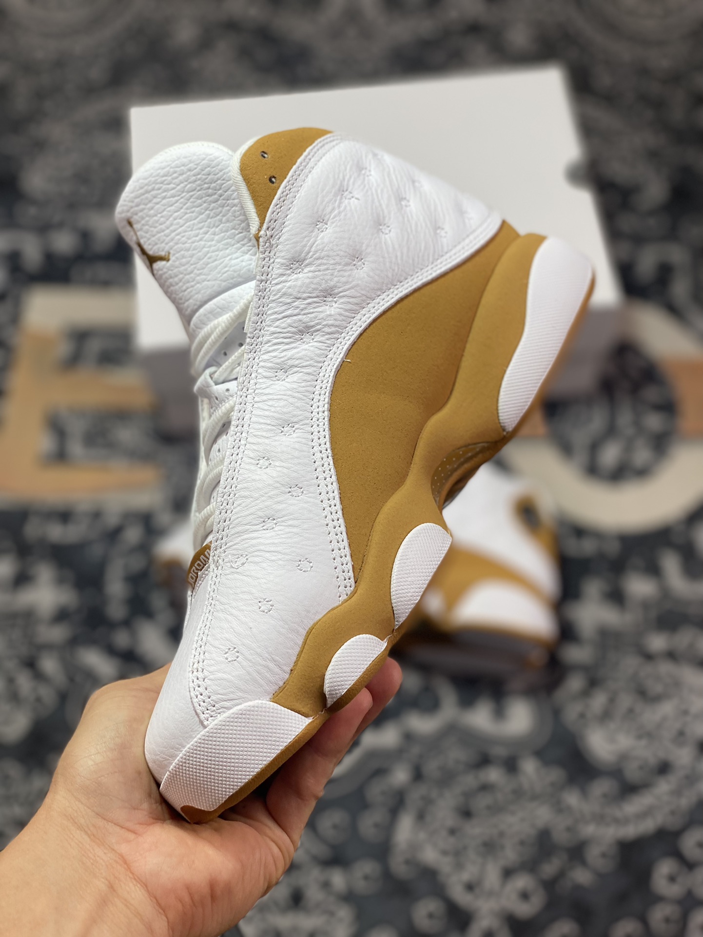 Air Jordan 13 Retro ”Wheat” AJ13 Joe 13 White Brown Wheat 414571-171