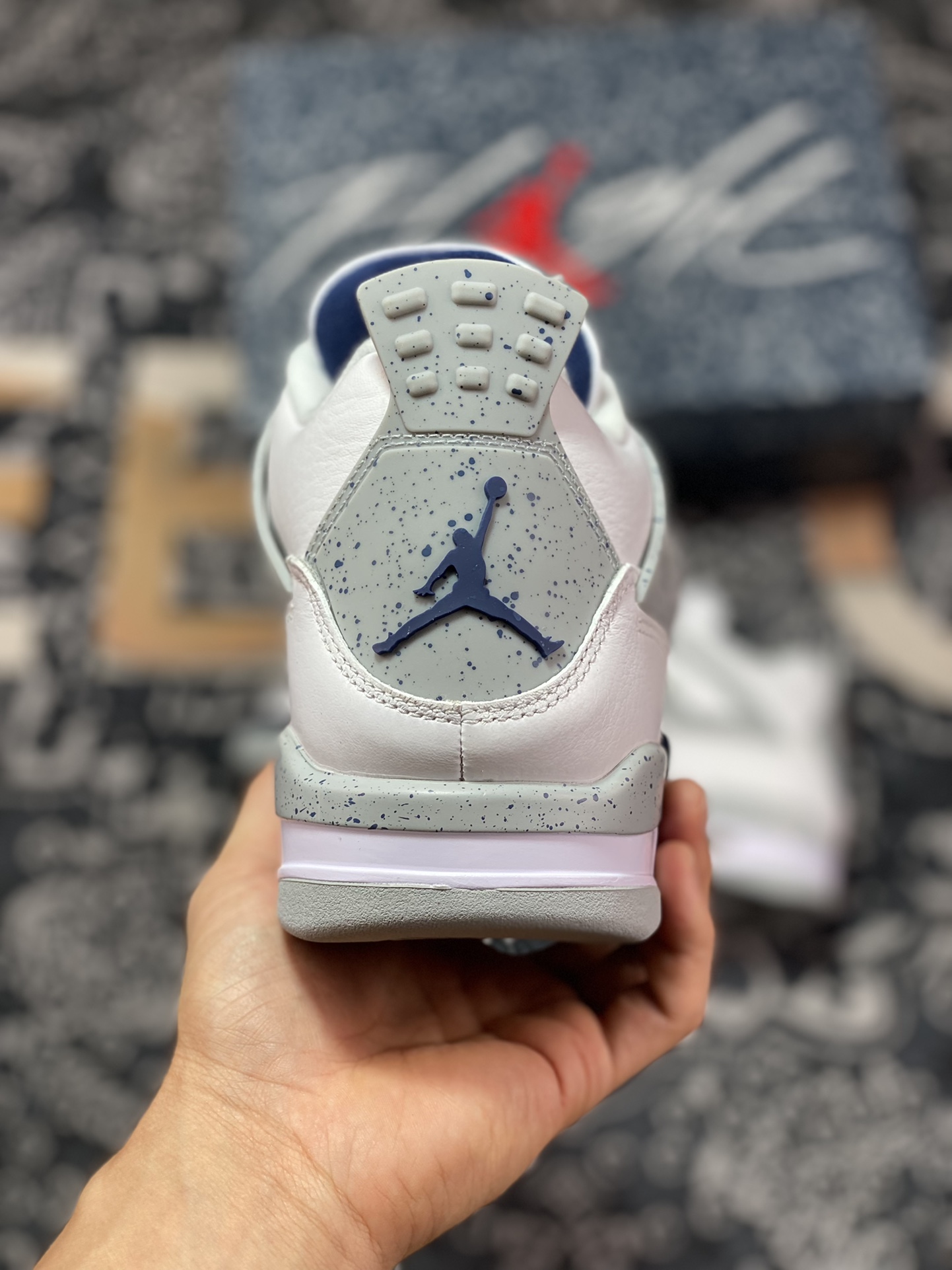 Air Jordan 4 ”Midnight Navy” Midnight Blue DH6927-140