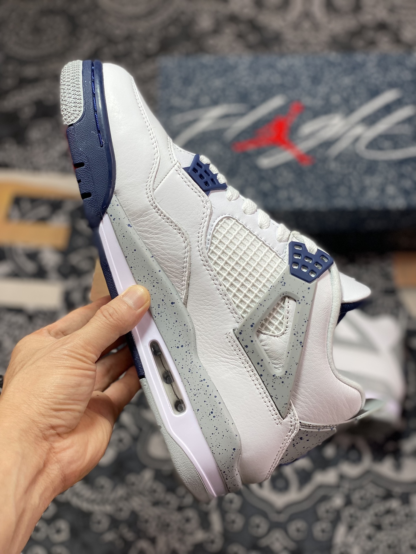 260  Air Jordan 4 ”Midnight Navy“ 午夜蓝 DH6927-140